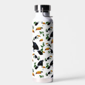 Tropical Toucans - Playful Jungle ウォーターボトル (左面)