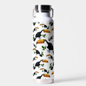Tropical Toucans - Playful Jungle ウォーターボトル (正面)