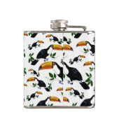 Tropical Toucans - Playful Jungle フラスク (裏面)