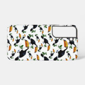 Tropical Toucans - Playful Jungle Samsung Galaxyケース (裏面横)