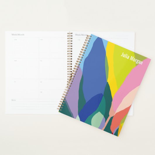 Tropical Vibes colorful planner プランナー手帳 (ディスプレー)