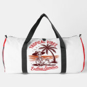 Tropical Vibes Endless Summer Skeleton ダッフルバッグ (裏面)