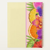 Tropical Vibes Only プランナー手帳 (裏面)