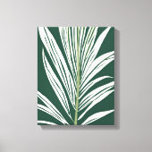 Tropical wall art - tropical leaf キャンバスプリント (正面)