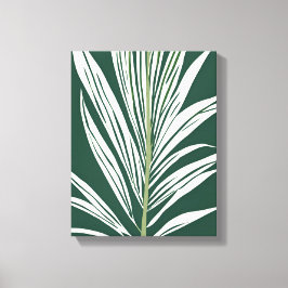 Tropical wall art - tropical leaf キャンバスプリント