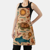 Tropical Wander All-Over Print Apron Gift エプロン (インサイチュ)