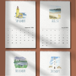 Tropical Watercolor Calendar 2026 カレンダー