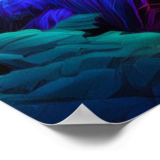 Tropical Waterfall ポスター (角)