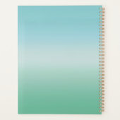 Tropical Waters Gradient Monogram Name  プランナー手帳 (裏面)