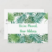 Tropical Weが新しいアドレス発表を移動 ポストカード (正面/裏面)