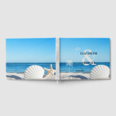 Tropical Wedding Ocean Beach ゲストブック (全面)