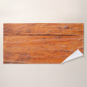 Tropical wood texture. abstract, home decor, backg バスタオル (バスタオル)