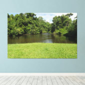 Tropical Zenith at Morro de São Paulo キャンバスプリント (インサイチュ (ウッドフロア))