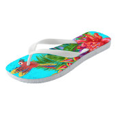 TropiColorフュージョンMacaw & Serenade ビーチサンダル (アングル)