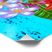 TropiColorフュージョンMacaw & Serenade ポスター (コーナー)