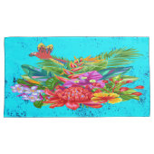 TropiColorフュージョンMacaw & Serenade 枕カバー (正面右)