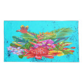 TropiColorフュージョンMacaw & Serenade 枕カバー (裏面-左)