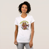 Tropicool Bear Playing Ukulele – Cute Funny Music  Tシャツ (正面フル)