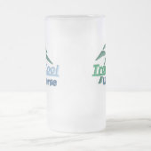 TropiCoolUniverseマグカップ(ガラス) フロストグラスビールジョッキ (中央)