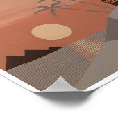 TROPICSカッコいいプリント(8"x8") ポスター (角)