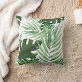 Tropische Pflanzen Natur クッション (ブランケット)