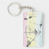 TROSのPansexualプライドのkeychain キーホルダー (正面)