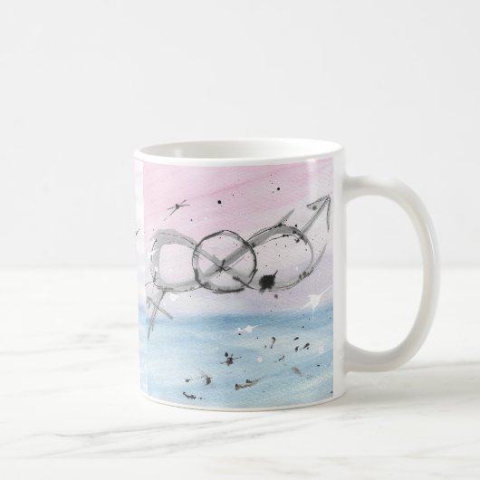 TROSゲンダー流体プライドマグ コーヒーマグカップ (右)