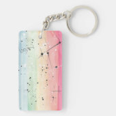 TROSレインボープライド国旗のキーチェーン キーホルダー (裏面)