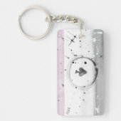 TROS無性(Ace)プライドキーチェーン キーホルダー (正面)