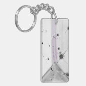 TROS Demisexualのプライドのkeychain キーホルダー (正面左)