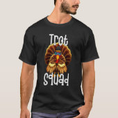 Trot Squad  Thanksgiving Turkey Trot Costume Tシャツ (正面)