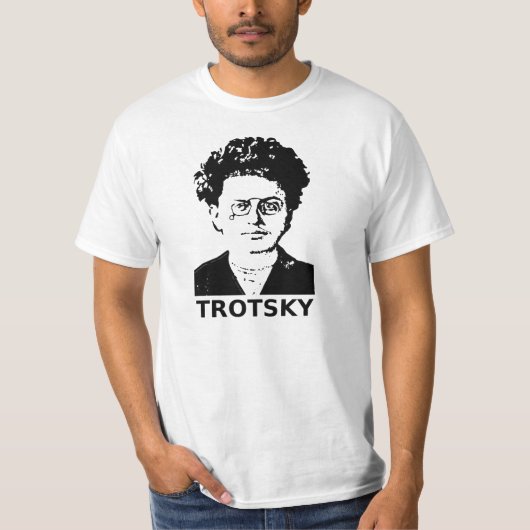 Trotskyを挙げて下さい Tシャツ (正面)
