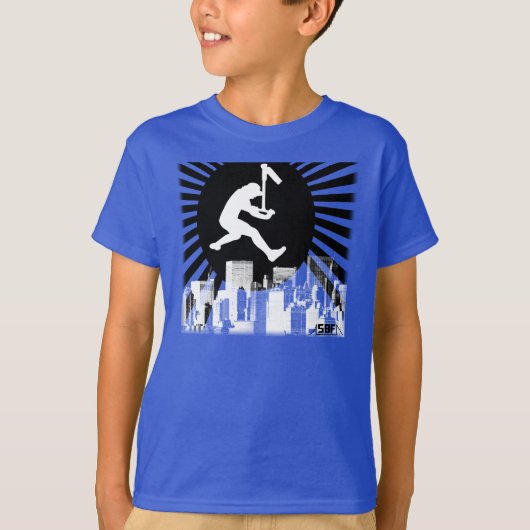 trottinette freestyle tシャツ (正面)