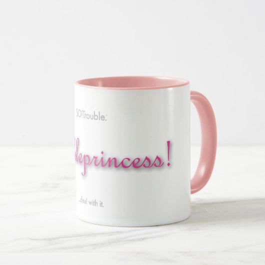 troubleprincess! マグカップ (正面右)