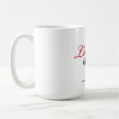 Troubles Logo Mug女性 コーヒーマグカップ (左)