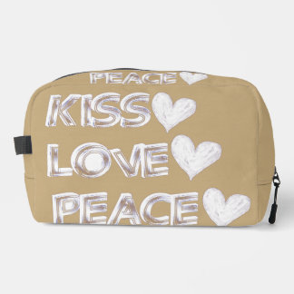 Trousse de toilette Beige - beige coeur ドップキット