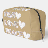 Trousse de toilette Beige - beige coeur ドップキット (右コーナー)