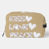 Trousse de toilette Beige - beige coeur ドップキット (裏面)
