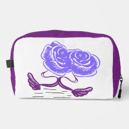 Trousse de toilette "Éclat Floral" – Violet ドップキット