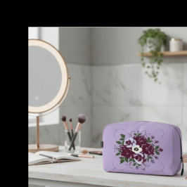 Trousse de Toilette Fleurie - Bouquet de Violettes ドップキット