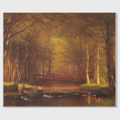 Trout Brook in the Catskills, 1875 by Whittredge ラッピングペーパー (フラット)