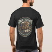 Trout Chaser Fly Fishing Shirt Tシャツ (裏面)