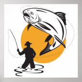 Trout Fishing ポスター (正面)