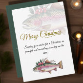 Trout Merry Christmas Invite シーズンカード