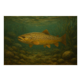 Trout Poster ポスター