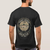 Trout Seeker Fishing Shirt Tシャツ (裏面)