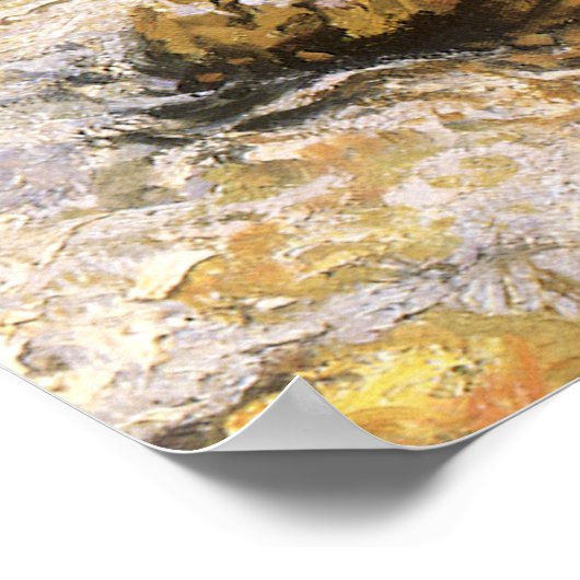 Trout Stream in the Tyrol by John Singer Sargent ポスター (角)