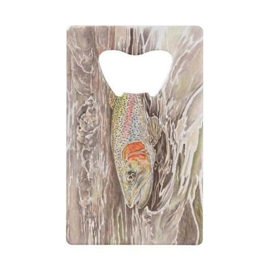 Trout tool クレジットカード栓抜き (正面)