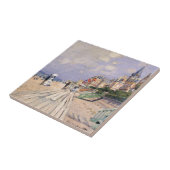 Trouvilleクロード・モネの遊歩道 タイル (側面)