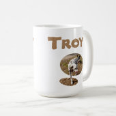 Troy名Dalmatian、コーヒーマグ コーヒーマグカップ (正面右)